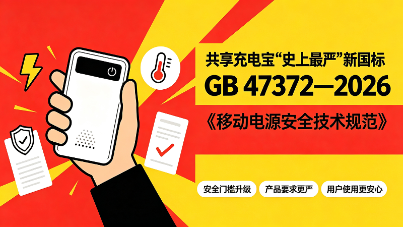 共享充電寶新國標