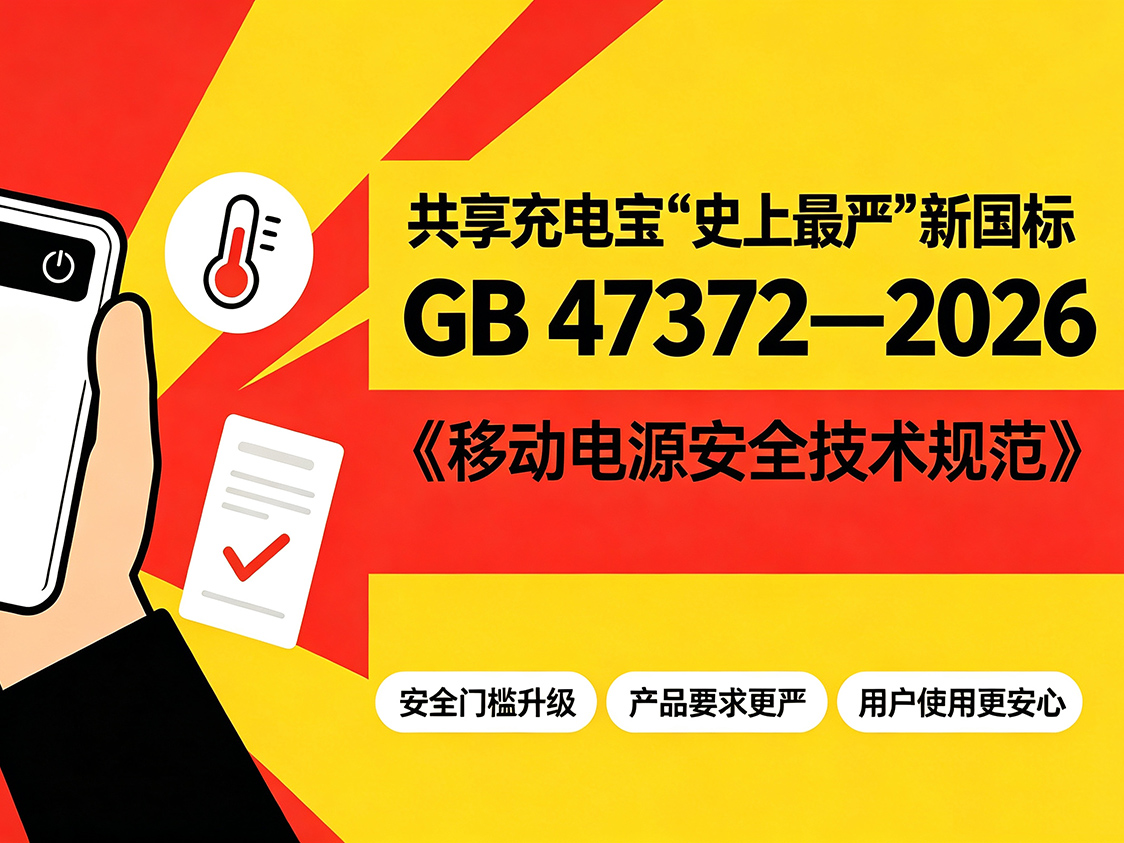 共享充電寶"史上最嚴"新國標落地倒計時！2027年4月起，不合規設備全部下架